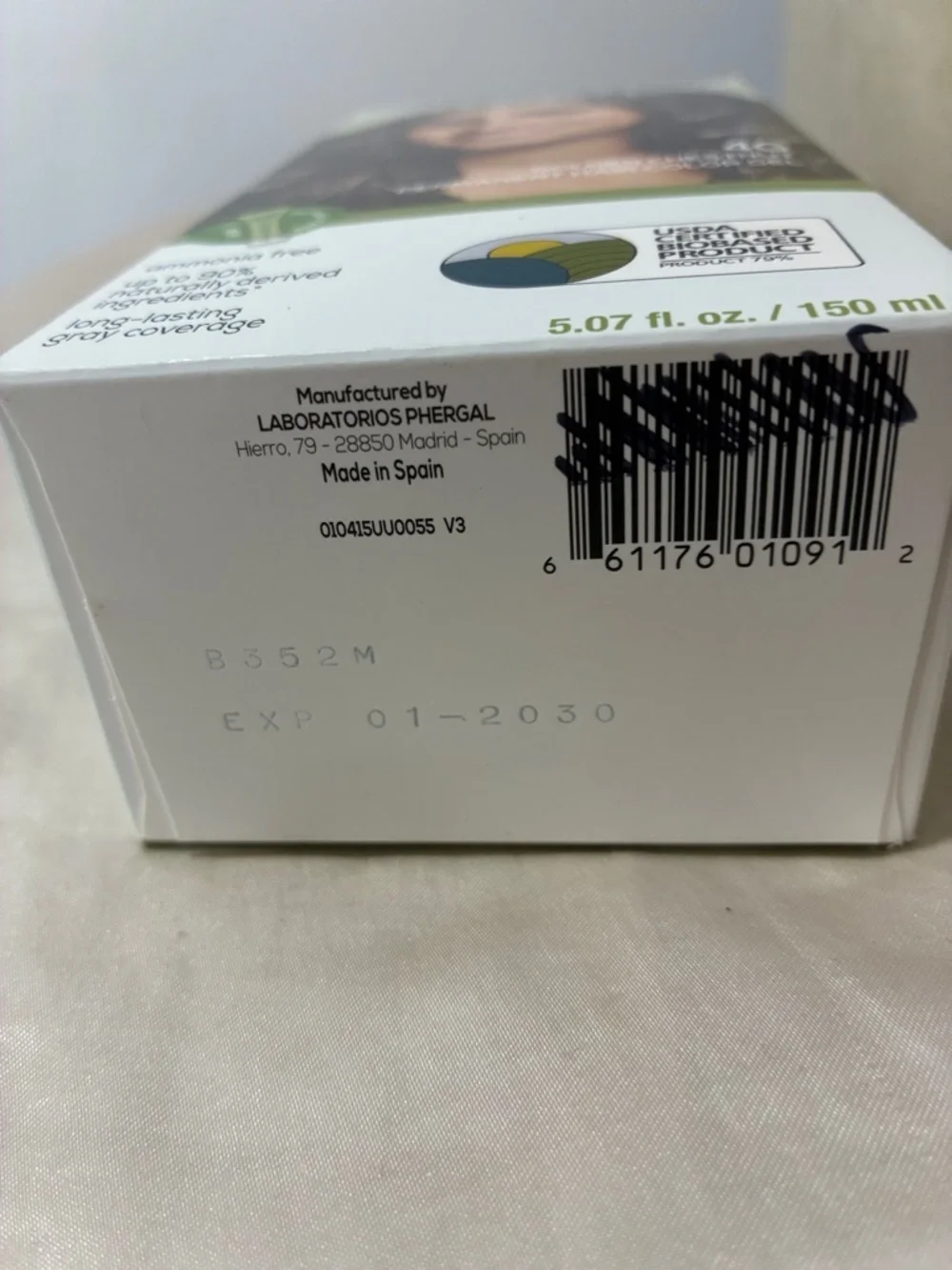 New 4G Golden Chestnut Permanent Hair Color Gel